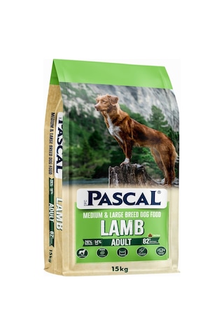 Pascal Kuzu Etli ve Pirinçli Yetişkin Köpek Maması 15 KG