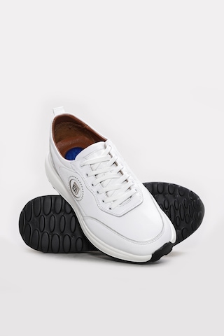 Fast Step Hakiki Deri Erkek Casual Ayakkabı 343ma2008 Beyaz