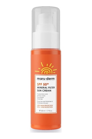 Maruderm Spf 50+ Mineral Filtre Güneş Kremi 50 Ml