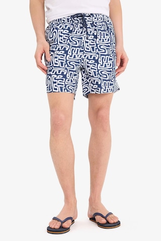 DeFacto Desenli File Astarlı Kısa Boy Deniz Şortu A7376AX25HSNV256