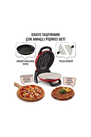 Gözdehome Erato 12020 Taşfırınım Pizza Lahmacun Makinesi
