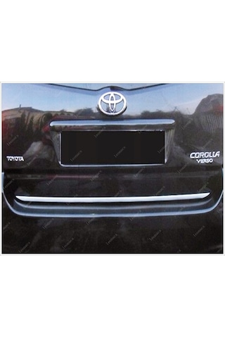 Toyota Verso Paslanmaz Krom Bagaj Alt Çıta 2004-2009 Arası