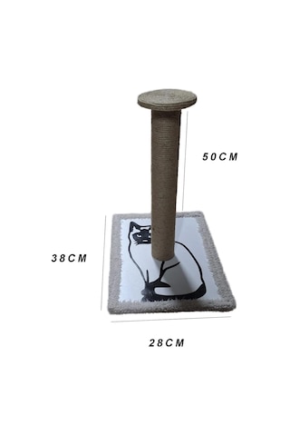 Kedi Tırmala Tahtası Lazer Kesim Ahşap Resimli7