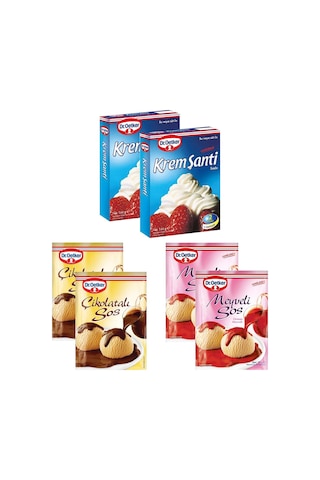 Dr. Oetker Krem Şanti ve Sos 6'lı
