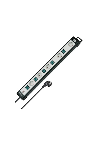 Brennenstuhl Premium-line 5 Soketli Ayrı Anahtarlı 3 Metre Kablolu Montaj Özellikli Priz
