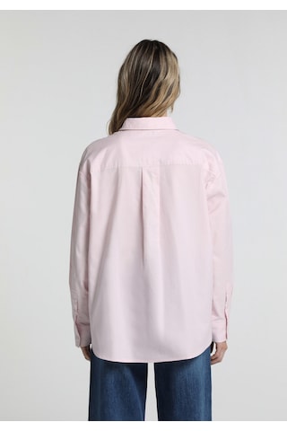 Colin's Colins Boyfriend Fit Shirt Neck Düz Kadın Pembe Uzun Kol Gömlek Cl1081487 Q1.v1 Pın