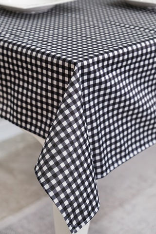Sufre Sıvı Geçirmez Masa Örtüsü Sofra Bezi Sofra Örtüsü Piknik Örtüsü Siyah