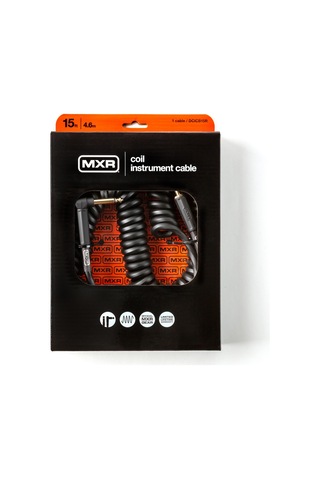 Mxr Dcıcb15r Blk Ra Right/straight Coil Kablo 4.5 M