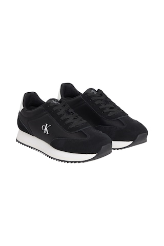 Calvin Klein Runner Laceup Mg Nylon Mı Siyah Kadın Sneaker Siyah