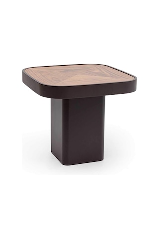 Platinum Yan Sehpa Servis Sehpası Mdf Kahverengi Kahverengi