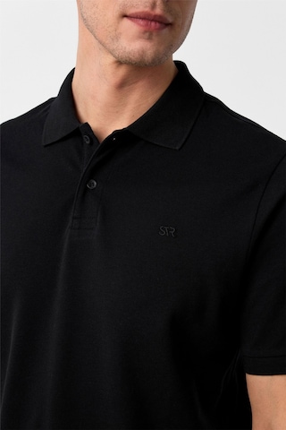 Süvari Siyah Regular Düz Polo Yaka Tişört-37400 Siyah