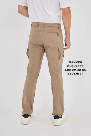 Camp Scoutland Camp525 Outdoor Tactical Su İticili Likralı Yazlık Erkek Taktik Pantolon Bej