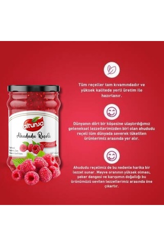Altunsa Ahududu Reçeli 380 G