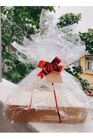 Roco Paper Jelatinli Kağıt Hediye Paketleme Sepeti Kraft 2 Set -