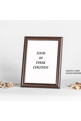A4 Kahverengi Çerçeve 21x30 A4 Kahverengi Çerçeve 21x30