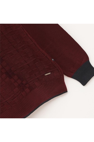 Dio Rise Erkek Uzun Kol İnce Sweatshirt - 180881 - Koyu Bordo Koyu Bordo