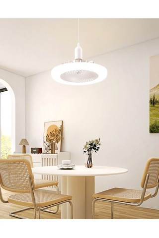 Akıllı Uzaktan Kumanda Vidalı Fan Işığı 30w