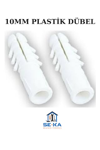 10mm Plastik Dübel 1000 Adet