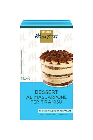 Master Martini Mascarpone Krema 1 Kg Profesyonel İtalyan Usulü Tatlı Ve Pasta Kreması