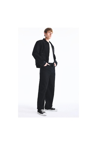 Defacto Baggy Fit Normal Bel Geniş Paça Jean Pantolon F2985ax26aunm40 Siyah-nm40