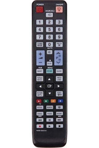 Aa59-00431a Uzaktan Kumanda Akülü Lcd Uzaktan Kumanda Samsung Uyumlu 3d Akıllı Tv İçin