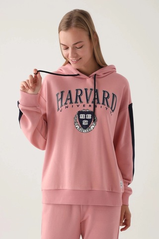 Harvard Kadın Tek Üst - Retro Pembe Retro Pembe