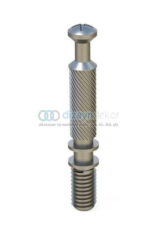 Minifix Dolap Bağlantı Elemanı Metal Dübelli Takım-4 Adet