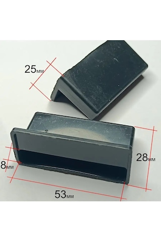 Shustov And Ko 53 Mm Vurmalı Latte Tutucu 171691985 Siyah