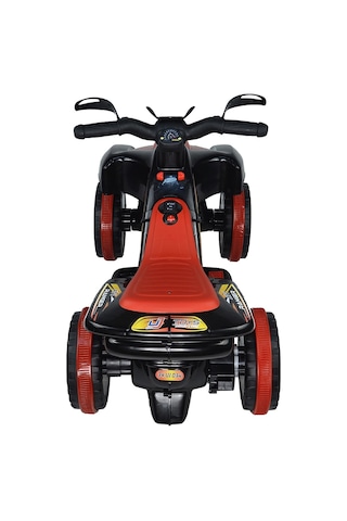 Pratikko Led Işıklı Müzikli Akülü Atv Bej