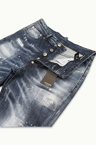 Barmore Indigo Erkek Kot Pantolon Mavi