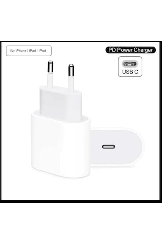 Apple Uyumlu iPhone 20w Usb-c Şarj Cihazı Aleti Adaptör Başlık