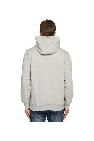 Bant Giyim - La Haine Gri Kapşonlu Erkek Sweatshirt Hoodie Gri