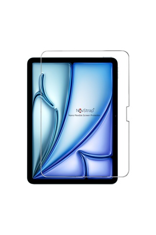 Novstrap Apple Uyumlu iPad  Air 11 İnç 6. Nesil M2 2024 İle Nano Esnek Cam Ekran Koruyucu A2902 A2903