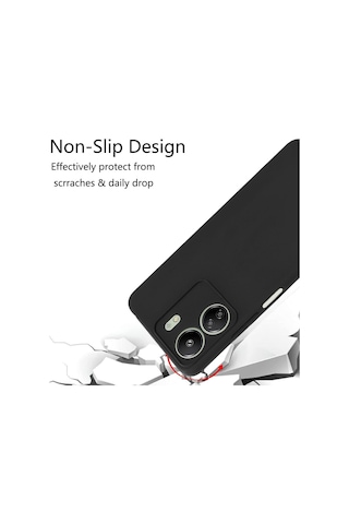 Xiaomi Redmi 13c Kılıf Kamera Korumalı Yumuşak Silikon + 9h Ekran