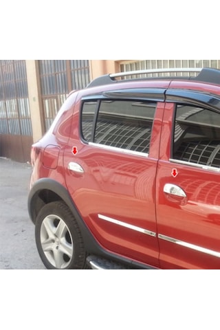 Dacia Sandero Stepway Krom Kapı Kolu 2013 - 2020 4 Parça