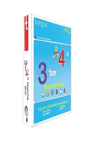 Tonguç Yayınları 3'ten 4'e Hazırlık  Seti