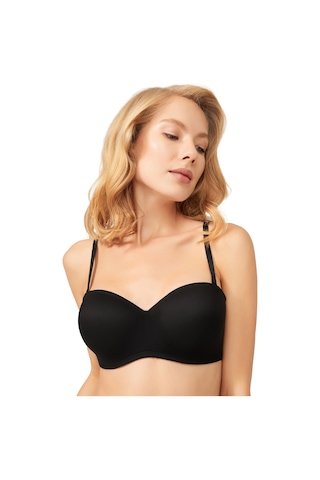 Cottonhill Balenli Toparlayıcı Dolgusuz Straplez Lotus Sütyen 2'li Paket Çok Renkli