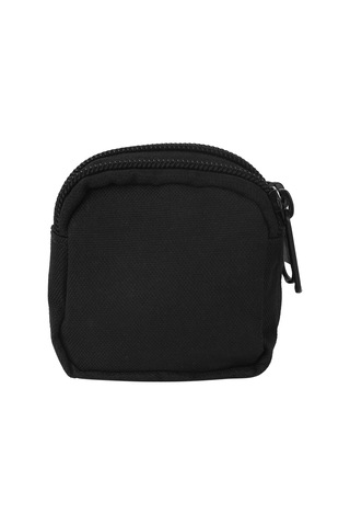 Geeksen Siyah Çift Cüzdanlı Nylon Su Geçirmez Outdoor Molle Sistemi Çok Amaçlı Taşınabilir Unisex Saklama Çantası Siyah