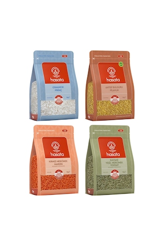 Hasata Bakliyat Avantaj Paketi 4 x 1 KG