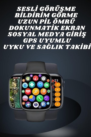 Northcity Dokunmatik Ekranlı Bluetooth Kulaklık Ve Akıllı Saat T700s - Aktif Gürültü Önleme, Sağlık Takibi, Uzun Pil Ömrü