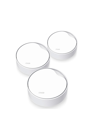 Tp-lınk Deco-x50-poe, Ax3000, Üçlü Mesh, 3000mbps, Dual Band, Wifi6, 3port Gigabit Lan, 600m2 Çekim Alanı, Router,