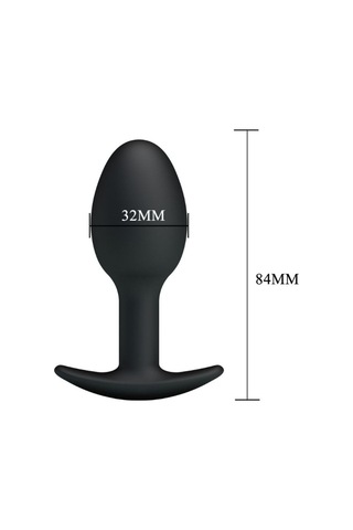 Red Fox Special Anal Stimulation İçi Ağırlıklı Top Olan Anal Plug Tıkaç