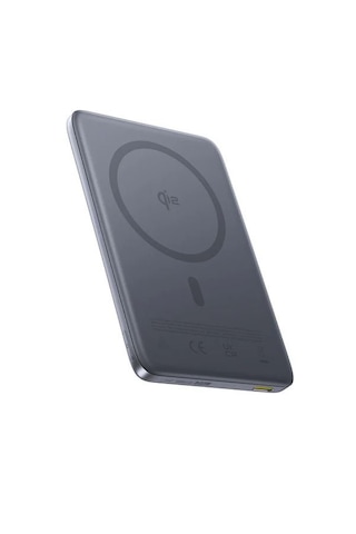 Baseus Picogo Ultra-slim Qi2 10000 Mah Hızlı Şarj Magsafe Powerbank Koyu Gri