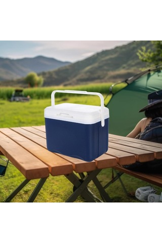 Dolıty Yalıtımlı Soğutucu Kutu Çok Yönlü Hava Koyu-mavi Koyu Mavi