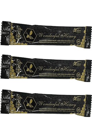 Wonderful Honey Ballı Bitkisel Karışımlı Macun 12'li