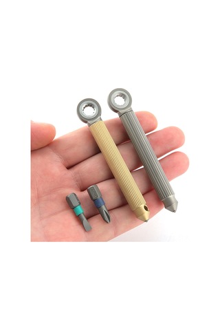 Xindoker Ti Alyuminyum Saplı Çift Uçlu Manyetik Tornavida Seti - Tungsten Çelik Pencere Kırıcı - Taşınabilir Ev Ve Acil Durum Araçları