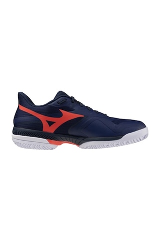 Mizuno Wave Exceed Court Cc Erkek Tenis Ayakkabısı Lacivert / Turuncu Çok Renkli
