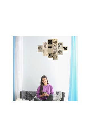 A5 Gotik Fairygrunge Wall Collage Poster Seti Hediyelik Genç Odası Estetik Duvar Afişi
