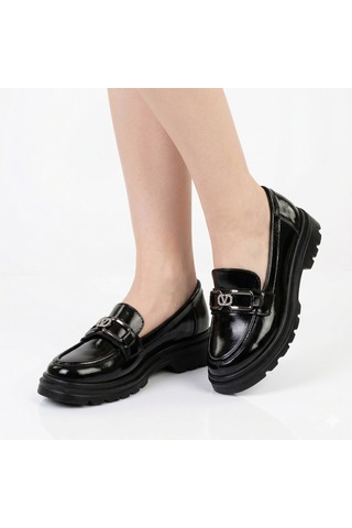 Ayakkabımood Sl2001 V Toka Kadın Loafer Günlük Ayakkabı Kahverengi