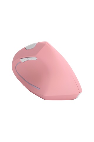 Tenfowee Ergonomik Dikey Kablosuz Fare, 2400 Dpı Ayarlanabilir, Rgb Işıklı, 1000mah Pil, 2.4g Teknoloji, Bilgisayar/notebook İçin Pembe